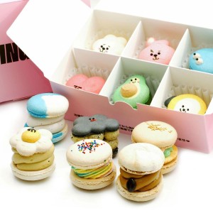 韓国 大人気マカロン トゥンカロン 12個セット 太っちょマカロン 冷凍品 cooing macaron【送料無料】