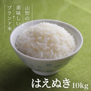 お米 コメ はえぬき 10kg 5kg×2 無洗米 精米 送料無料 山形県産 令和5年産 令和五年産【送料無料】