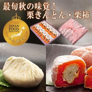 秋の味覚 岐阜中津川栗きんとんスイーツ ＼ 10%OFFクーポン ／ プレゼント お菓子 和菓子 ギフト スイーツ 岐阜中津川栗きんとん入市田柿10個 栗きんとん10個【送料無料】