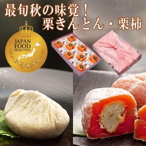 秋の味覚 岐阜中津川栗きんとんスイーツ ＼ 10%OFFクーポン ／ プレゼント お菓子 和菓子 ギフト スイーツ 岐阜中津川栗きんとん入り市田柿8個 栗きんとん7個【送料無料】